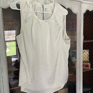 Pleated Frill Neck Blouse